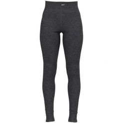 Legginsy termoaktywne damskie Odlo ACTIVE WARM ECO. Brązowe bielizna termoaktywna damska Odlo, bez wzorów. Za 249.99 zł.