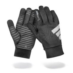 Rękawiczki treningowe Adidas - Outdoor Training Gloves. Czarne rękawiczki damskie Adidas, bez wzorów. Za 84.99 zł.