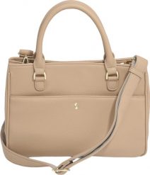 Torba damska Stackers S camel. Brązowe torebki klasyczne damskie Stackers, bez wzorów, bez dodatków. Za 409.00 zł.