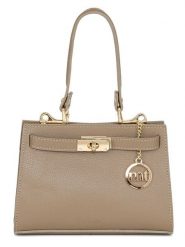 Mia Tomazzi Skórzana torebka "Zacconi" w kolorze beżowym - 24 x 18 x 14 cm rozmiar: onesize. Brązowe torebki klasyczne damskie Mia Tomazzi, bez wzorów, z materiału, bez dodatków. Za 260.99 zł.