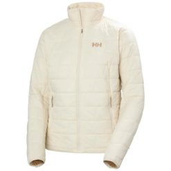 Damska kurtka puchowa Helly Hansen Lifaloft. Białe kurtki damskie Helly Hansen, l, bez wzorów, z materiału, bez kaptura. Za 910.50 zł.