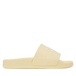 Klapki Elisabetta Franchi. Żółte kalosze damskie Elisabetta Franchi, bez wzorów. Za 229.99 zł.