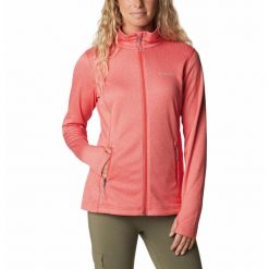 Bluza turystyczna damska Columbia Park View. Czerwone bluzy bez kaptura damskie Columbia, xs. Za 197.39 zł.