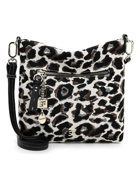 SURI FREY Torebka "Tammy" w kolorze kremowo-czarnym - 27 x 25 x 5 cm rozmiar: onesize. Czarne torebki klasyczne damskie Suri Frey, bez wzorów, z materiału, bez dodatków. Za 73.99 zł.