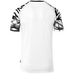 Koszulka Uhlsport Goal 25. Białe t-shirty sportowe męskie UHLSPORT, xl, z materiału, bez ramiączek, do piłki nożnej. Za 172.30 zł.