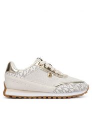 MICHAEL Michael Kors Sneakersy Nova MK04197256 Kremowy. Białe buty sportowe dziewczęce MICHAEL Michael Kors, bez wzorów, ze skóry, bez zapięcia. Za 519.99 zł.