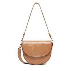 Torebka Nine West. Brązowe torebki klasyczne damskie Nine West, bez wzorów, bez dodatków. Za 189.99 zł.