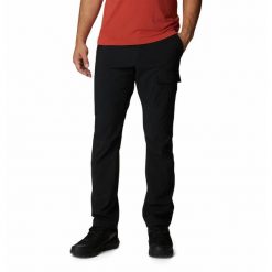 Spodnie Columbia Maxtrail Midweight. Czarne spodnie materiałowe męskie Columbia, bez wzorów. Za 390.99 zł.