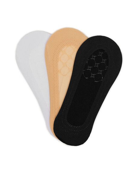 Nine West Stopki LA_NW_4WB_003_SS25 (3-PACK) MIX Biały. Białe skarpetki damskie Nine West, bez wzorów, z bawełny. Za 39.99 zł.