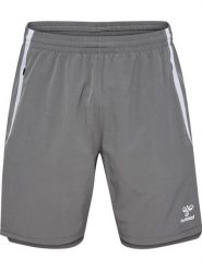 Szorty Hummel Lead 2.0. Szare szorty męskie HUMMEL, bez wzorów, z materiału. Za 187.50 zł.