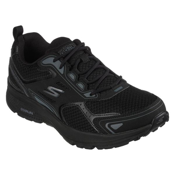 Buty do biegania Skechers. Czarne obuwie do biegania damskie Skechers. Za 252.66 zł.