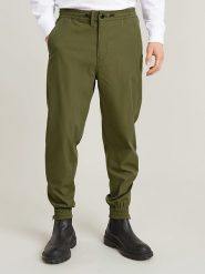 G-Star Spodnie w kolorze khaki rozmiar: W28. Brązowe spodnie materiałowe męskie G-Star, bez wzorów, retro. Za 149.31 zł.