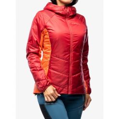 Kurtka ocieplana damska La Sportiva Mythic Primaloft Jkt. Czerwone kurtki damskie La Sportiva, s, bez wzorów, bez kaptura, narciarskie, primaloft. Za 921.99 zł.