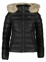 TOMMY JEANS Kurtka puchowa w kolorze czarnym rozmiar: S. Czarne kurtki damskie Tommy Jeans, s, bez wzorów, z jeansu, bez kaptura. Za 614.96 zł.