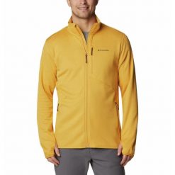 Bluza Turystyczna Rozpinana Męska Columbia Park View Fleece Full Zip. Brązowe bluzy bez kaptura męskie Columbia, m. Za 322.99 zł.