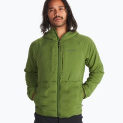 Kurtka puchowa męska Marmot Warmcube Active HB. Zielone kurtki męskie Marmot, na zimę, m, bez wzorów, z puchu, sportowe, bez kaptura. Za 709.99 zł.