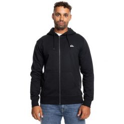 Bluza na zamek BASIC ZIP Mężczyźni. Czarne bluzy bez kaptura męskie Quiksilver, m, z bawełny. Za 219.99 zł.