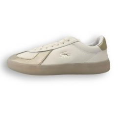 Buty Damskie Sportowe Lacoste Baseshot Pro 126 6 Sfa. Białe buty sportowe na co dzień damskie Lacoste, bez wzorów, z materiału, tenisowe. Za 422.40 zł.