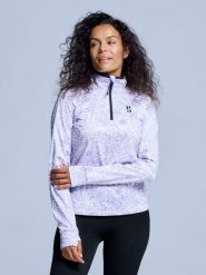Bluza narciarska - Damska - Cabin Life - Liliowa. Fioletowe bluzy z kapturem damskie POEDERBAAS, l, z elastanu. Za 242.82 zł.
