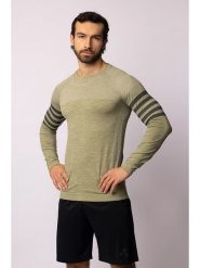 Spaio Koszulka sportowa "Run" w kolorze zielonym rozmiar: XL. Zielone t-shirty sportowe męskie Spaio, xl, bez ramiączek, outdoorowe. Za 142.84 zł.