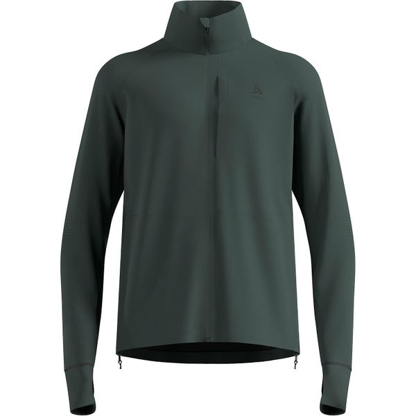 Kurtka ocieplana Odlo Jacket ZEROWEIGHT PRO WARM REFLECTIVE. Szare kurtki treningowe męskie Odlo, bez wzorów, do biegania. Za 859.99 zł.