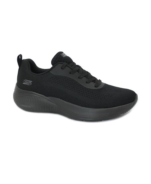 Buty do chodzenia damskie Skechers Bobs Infinity. Czarne buty sportowe na co dzień damskie Skechers, bez wzorów, z dzianiny, trekkingowe. Za 249.99 zł.