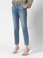 Rosner Dżinsy - Relaxed fit - w kolorze niebieskim rozmiar: W44/L28. Niebieskie jeansy damskie Rosner. Za 208.99 zł.