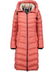 Geographical Norway Płaszcz pikowany "Berangere" w kolorze jasnoróżowym rozmiar: XXL. Różowe płaszcze damskie Geographical Norway, xxl, bez wzorów. Za 291.51 zł.