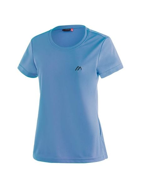 Maier Sports Koszulka funkcyjna "Waltraud" w kolorze niebieskim rozmiar: 48. Niebieskie bluzki sportowe damskie Maier Sports, bez wzorów, z materiału, bez ramiączek. Za 96.60 zł.