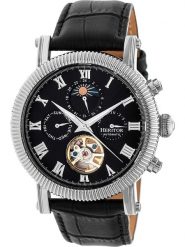Heritor Zegarek automatyczny "Winston" w kolorze srebrno-czarnym rozmiar: onesize. Czarne, analogowe zegarki męskie Heritor, ze stali. Za 543.99 zł.
