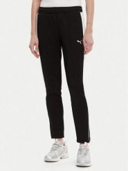 Puma Spodnie dresowe T7 Always On 629798 Czarny Slim Fit. Czarne spodnie dresowe damskie Puma, xs, bez wzorów, z dresówki. Za 165.99 zł.