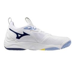 Męskie Buty Do Siatkówki Wave Momentum 3. Białe buty trekkingowe męskie Mizuno, bez zapięcia, do siatkówki. Za 735.99 zł.