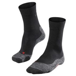Skarpetki Falke TK2. Czarne skarpetki męskie Falke, bez wzorów, z elastanu. Za 161.50 zł.