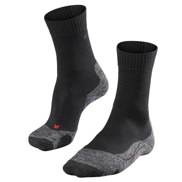 Skarpetki Falke TK2. Czarne skarpetki męskie Falke, bez wzorów, z elastanu. Za 161.50 zł.