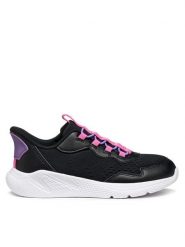 Geox Sneakersy J Sprintye Fast In G J56NTA 01454 C0922 S Czarny. Czarne buty sportowe dziewczęce Geox, bez wzorów, z materiału, bez zapięcia. Za 149.99 zł.