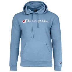 Bluza męska Champion Hooded. Fioletowe bluzy bez kaptura męskie CHAMPION, l. Za 219.00 zł.