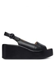 HÖGL Czółenka 0-182530-01000 Czarny. Czarne czółenka damskie HÖGL, bez wzorów, ze skóry, bez obcasa. Za 849.99 zł.