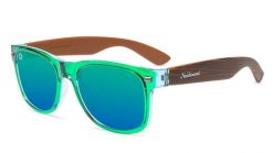 Okulary przeciwsłoneczne dla dorosłych - kategoria 3 z polaryzacją - Woodland. Brązowe okulary przeciwsłoneczne męskie KNOCKAROUND. Za 137.90 zł.