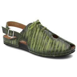 Zielone Sandały Maciejka Stylowe Obuwie Damskie. Zielone sandały damskie Maciejka, bez wzorów, bez obcasa. Za 279.00 zł.