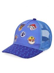 Paw Patrol Czapka z daszkiem ACCCS-SS25-300PAW Granatowy. Niebieskie czapki dziecięce Paw Patrol, bez wzorów, z poliesteru. Za 39.99 zł.