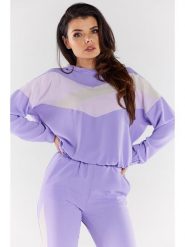 Awama Bluza w kolorze lawendowym rozmiar: M. Różowe bluzy z kapturem damskie Awama, m. Za 107.99 zł.