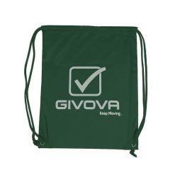Worek na buty Sacchetto khaki GIVOVA. Zielone buty sportowe na co dzień damskie Givova, bez wzorów, z materiału. Za 24.92 zł.