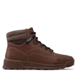 Trapery Josef Seibel. Brązowe buty zimowe męskie Josef Seibel, bez zapięcia. Za 499.99 zł.