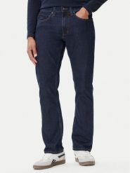 Mustang Jeansy Tramper 1016838 Granatowy Straight Fit. Niebieskie jeansy męskie Mustang. Za 319.99 zł.