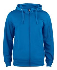 Clique Basic Active Hoody Full Zip – lekka bluza z kapturem – royal blue. Niebieskie bluzy z kapturem męskie CLIQUE, m, z poliesteru. Za 202.61 zł.