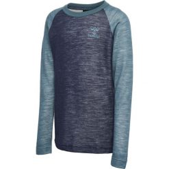 Koszulka dla dziewczynki Hummel Wingo. Niebieskie koszulki dziewczęce HUMMEL, m, bez wzorów, z wełny, bez ramiączek. Za 189.00 zł.