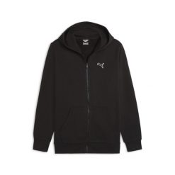 PUMA BLUZA BETTER ESSENTIALS FZ FL 67681501. Czarne bluzy z kapturem męskie Puma, s, z bawełny. Za 186.99 zł.