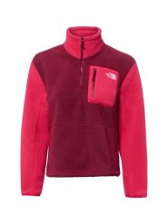 The North Face bluza polarowa z golfem Kobiety Sztuczne włókno czerwony, S. Czerwone bluzy bez kaptura damskie The North Face, s, z polaru. Za 449.95 zł.