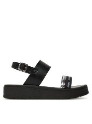 Calvin Klein Jeans Sandały V4A2-82053-0371X S Czarny. Czarne sandały dziewczęce Calvin Klein Jeans, z jeansu. Za 279.99 zł.