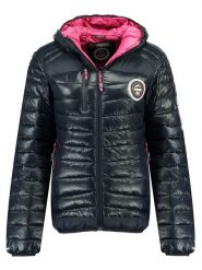 Geographical Norway Kurtka pikowana "Bambway" w kolorze granatowym rozmiar: M. Niebieskie kurtki damskie Geographical Norway, m, bez wzorów, bez kaptura. Za 210.81 zł.